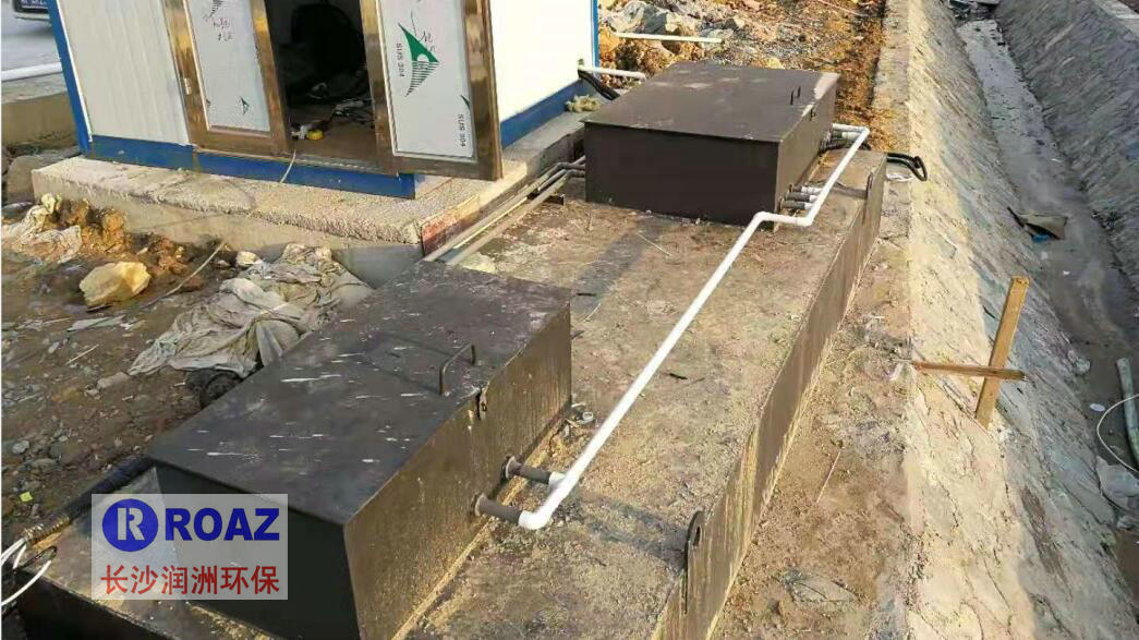 一體化生活污水處理設備在岳陽城陵磯使用中